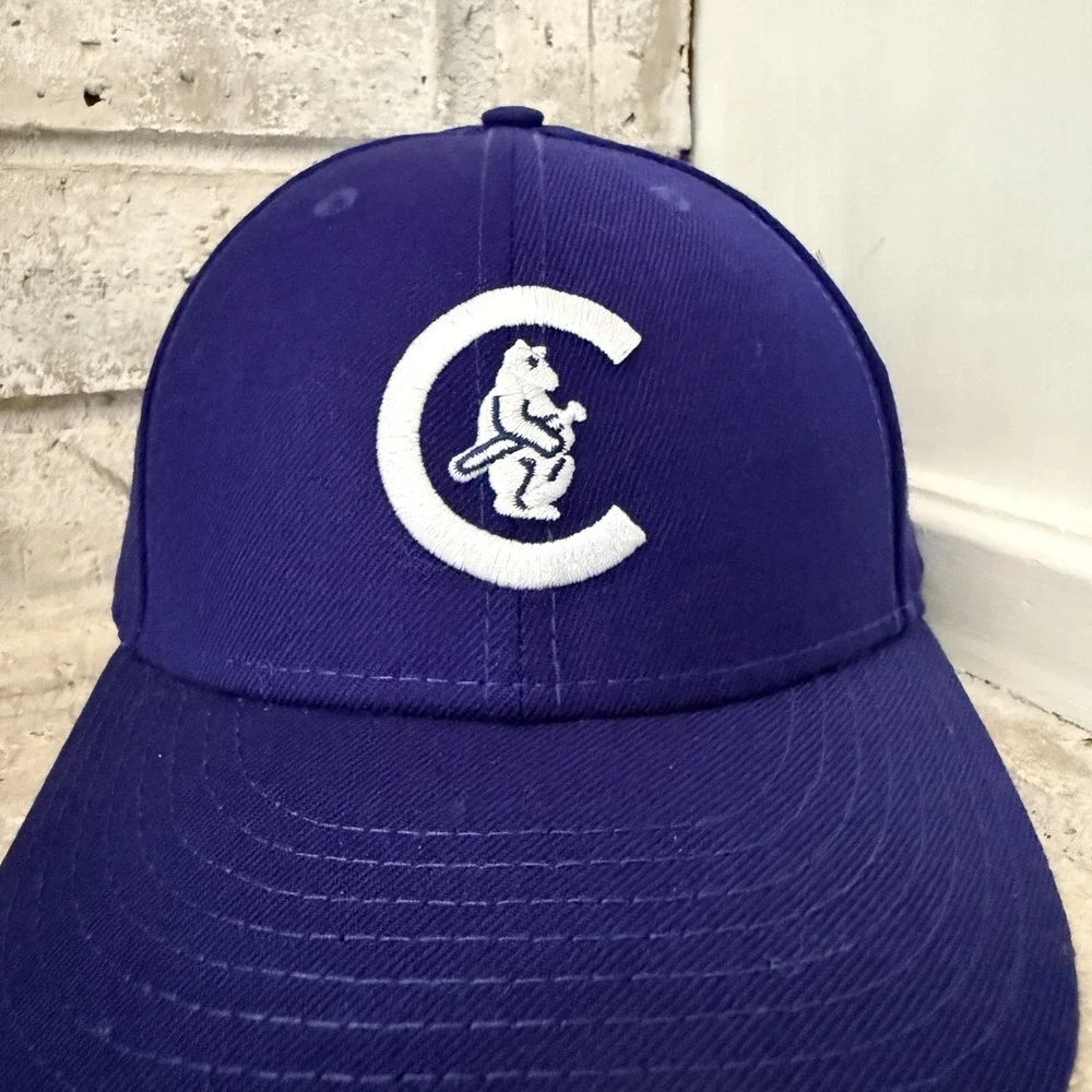 Chicago Cubs Hat Cap Fitted Mens 7 1/8 Baseball New Era 59FIFTY Heritage